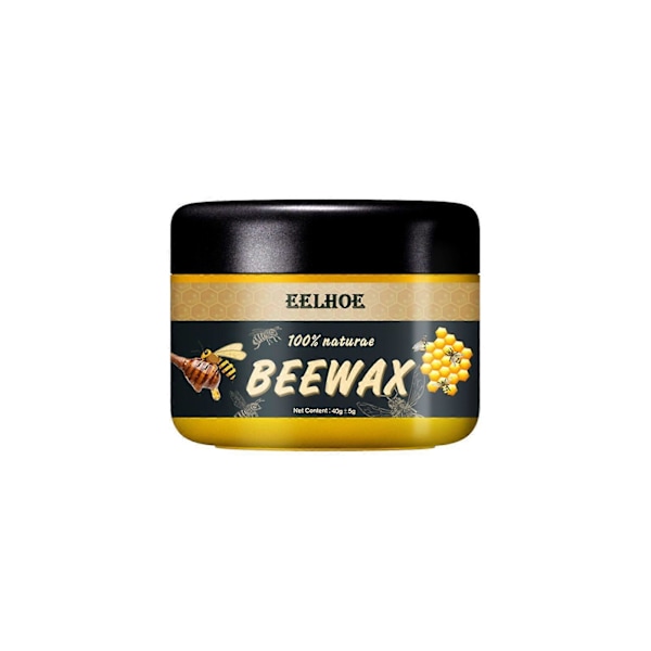 Möbelpolish Bivax Naturligt Träkrydda Bivax Polish Bivax Vattentät Trävax Polish Trägolvvård Bivax 40g 3pcs