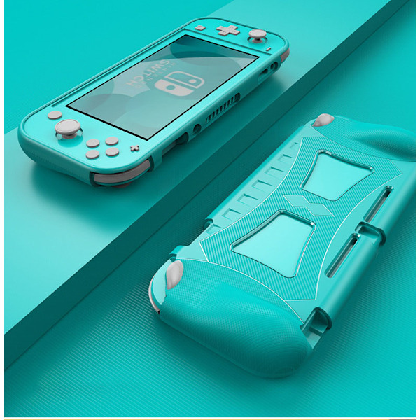 Håndtakboks kompatibel med Nintendo Switch Lite, komfortabel og ergonomisk blue