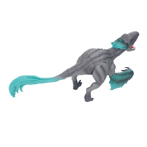 Simuloitu dinosauruslelu muovinen fireraptor sähköinen ääni nukke sopii pojille lahja koristeet tyyli 3 Style3