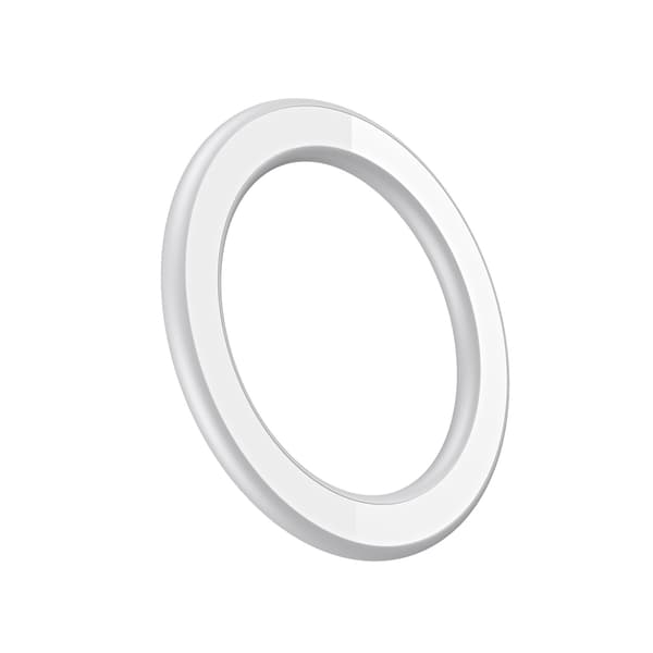 Magnetisk telefonhållare Väggfäste i zinklegering för badrum Kök Glas Bilinstrumentbräda Vit White