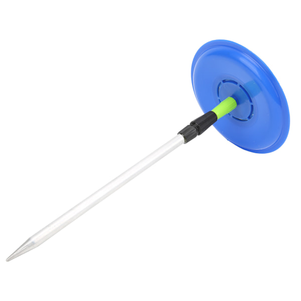 Glow-in-the-dark enkeltlags agnskjål, robust og holdbar magnetisk med jordplugg, egnet for utendørs fiskeutstyr, blå blue