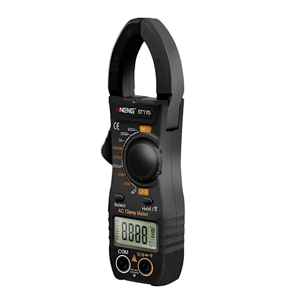 Digital Multimeter 1 Set Klämma Meter Multimeter Meter Multimeter Bärbar Ström Testare Multimeter Batteri Batteri Batteri Testare