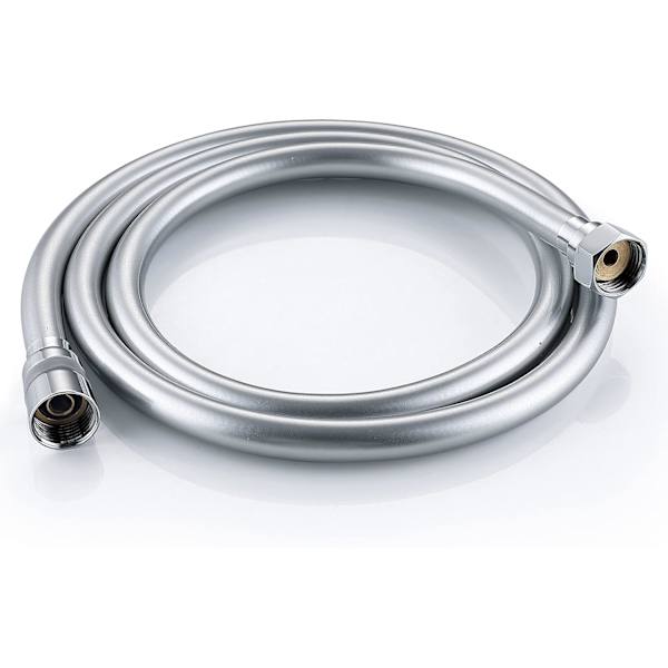 Bruseslange PVC Bruseslange 1,5 m, 360° Anti-Twist og Anti-Kink Bruseslange med Messingforbindelse, Univ