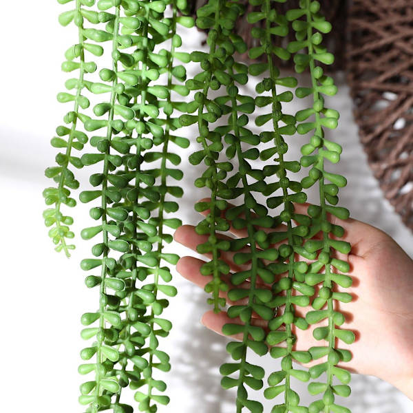 Kunstige planter, perler. 2 stk