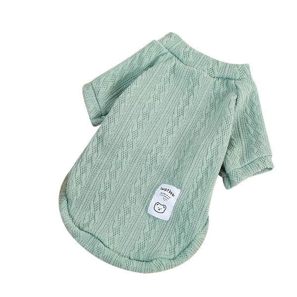 Hundkläder katt höst och vinterkläder varma och bekväma tvåbenta husdjursjumper valp hundkläder stickad jacka XL