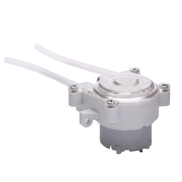 DC doseringspumpe peristaltisk doseringshoved til DIY akvarium/kemisk laboratorieanalyse vand 6v