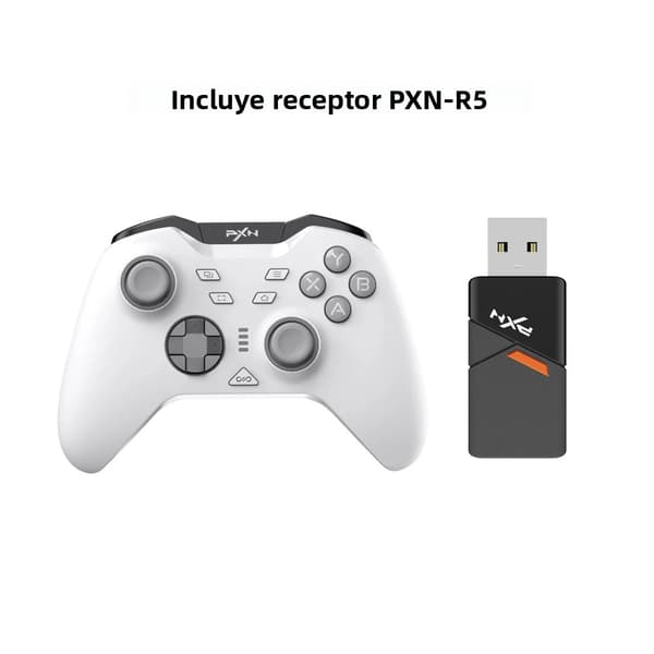Pink Bluetooth Game Controller, Kompatibel med Switch, PC og Android-enheder, Hall Triggers, Multi-Mode