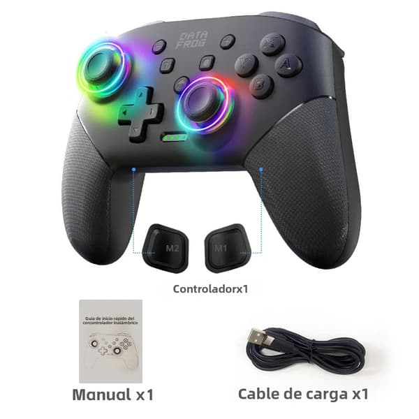 S80 Pro Trådløs Spilcontroller Kompatibel med Switch OLED / Lite og PC, Programmerbare Funktioner, Bluetooth