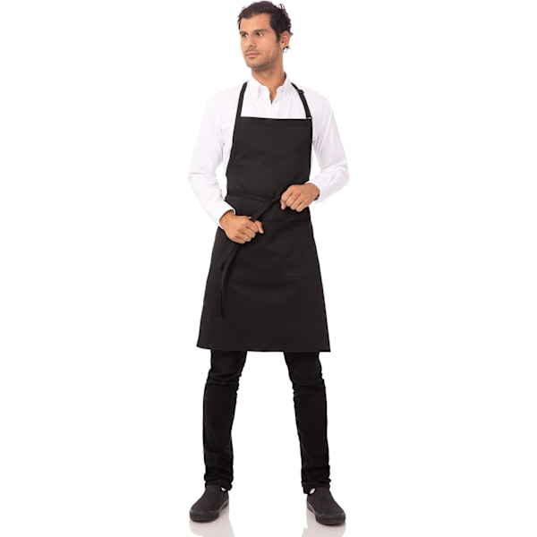 Chef Works Unisex Köksförkläde för Slakt Black, 2 Pack