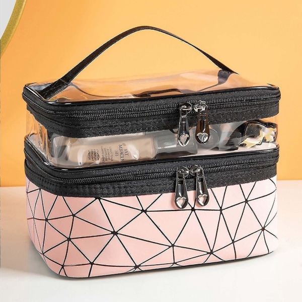 Lar Case Makeup Taske Stora Box Izer pink