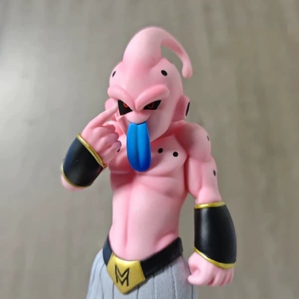 En rosa monsterstil anime actionfigur 19cm PVC samlarobjekt modell leksakspresent