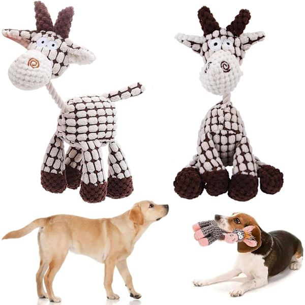 Shirem Bite Buddy, Shirem Bitebuddy Hundeleksak, Petsboro Bitebuddy Hundeleksak, Bite Buddy Hundeleksak, Bitebuddy Tuggleksak för Hundar, Petsrook Premium Plyschleksak D White