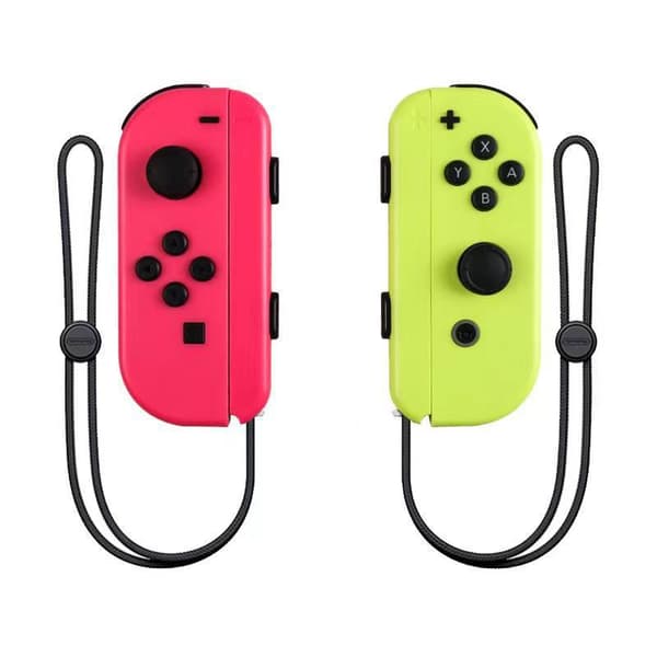 Dobbelt rød controller til Switch Joypad, forbedrede Joypads til Switch Sports spil Neon rød/Neon blå trådløs spil Joypad