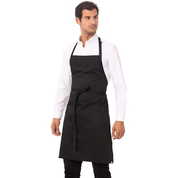 Chef Works Unisex Köksförkläde för Slakt Black, 2 Pack
