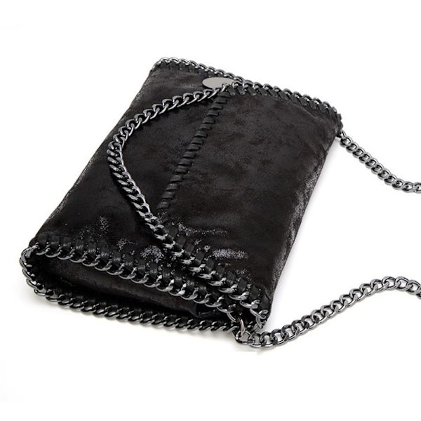 Dam Kedjeväska Axelväska Crossbody Väska Messenger Väska red