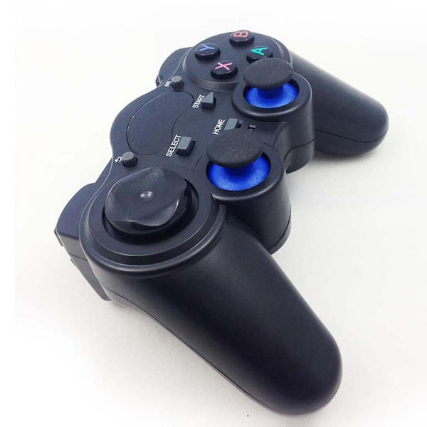 USB Trådløs Spilcontroller Kompatibel med PS3, Smartphone, Tablet, TV Boks og PC