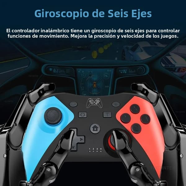Medium hvid Bluetooth trådløs spilcontroller kompatibel med Nintendo Switch/Switch 2/Switch OLED/Switch Lite/Android/PC Joystick