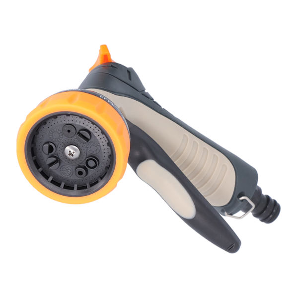 9-funktioners sprinkler, omskiftelig blomstvanding, husholdningsbilvask, højtrykslangeslange, velegnet til hjem og have