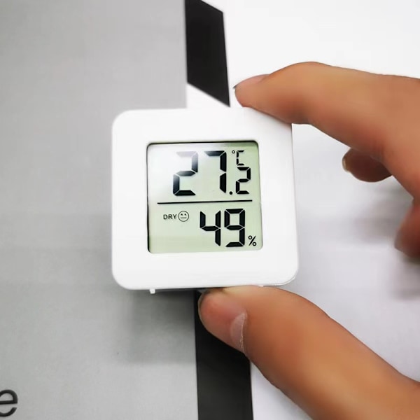 Digital Hygrometer Inomhus Termometer Luftfuktighetsmätare Rumstemperaturmätare med Temperatur- och Luftfuktighetsövervakning Mini Hygrometer Termometer