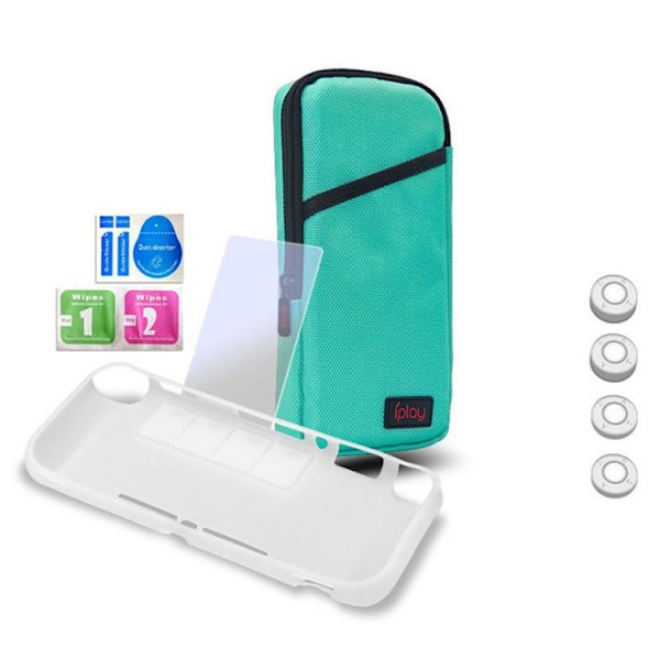 Bæreetui kompatibelt med Nintendo Switch Lite hard shell etui green