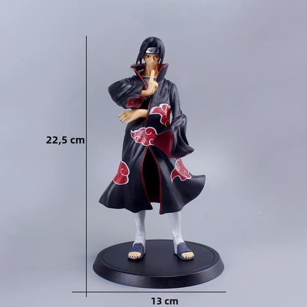 Anime Figur Samling Inspirert av Ninja Warrior Seriefigurer, 2 stk PVC Samleleke Sett