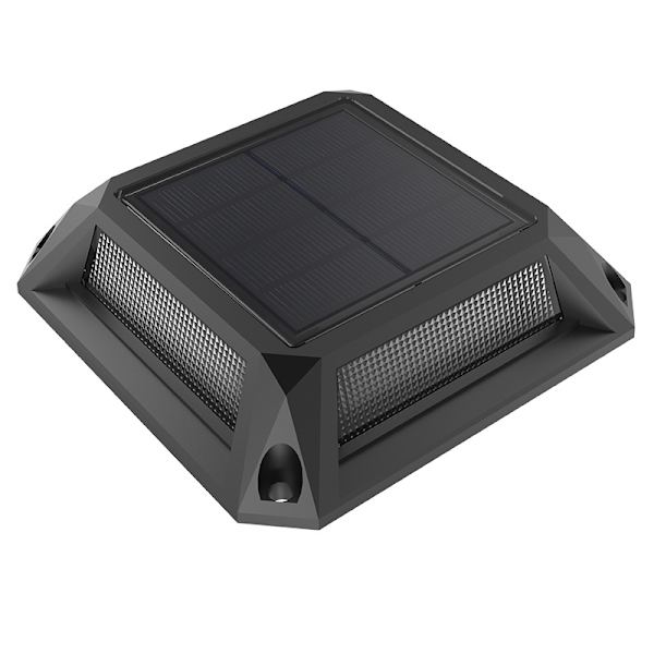 Solpanel Däcklampa IP68 Vattentät Utomhus (Varm Färg)