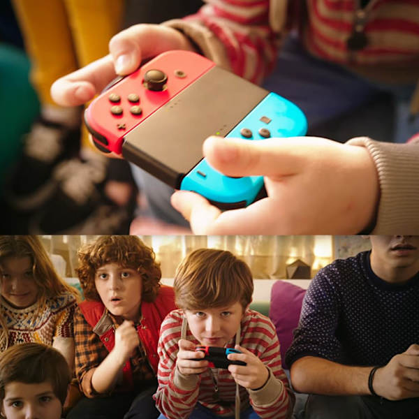 Blå Switch controller, opgraderet version controller til Switch sportsspil trådløs spilcontroller