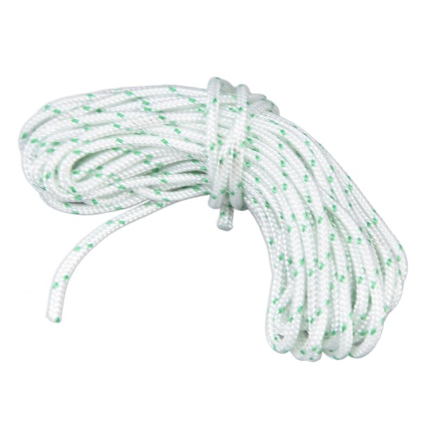 Nylon-ketjusahan käynnistysköysi, kulutusta kestävä, sopii Craftsman-nurmikolle, 8 m / 26,2 jalkaa, nurmikonleikkuri, 3,5 mm:n veto köysi