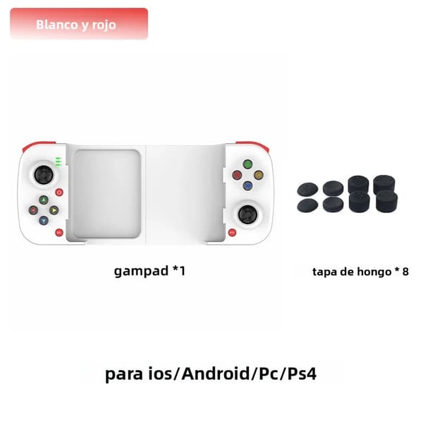 Sort Hat Style Strækbart Mobil Gamepad til Android og iOS, Bluetooth Controller Kompatibel med Switch Style Spil