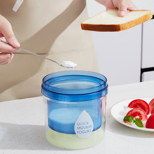 Hemgjord yoghurt sil, Grekisk yoghurt, sojamjölk, ostvassle separator, vattenavtappningssil