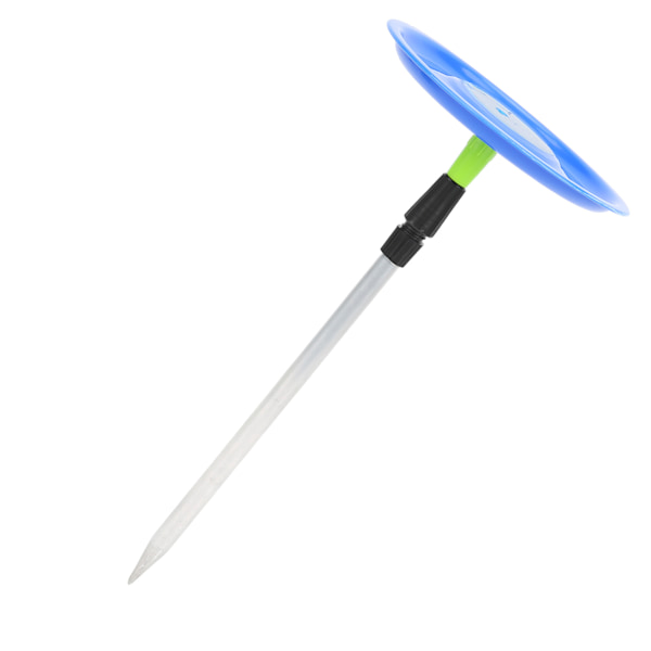 Glow-in-the-dark enkeltlags agnskjål, robust og holdbar magnetisk med jordplugg, egnet for utendørs fiskeutstyr, blå blue