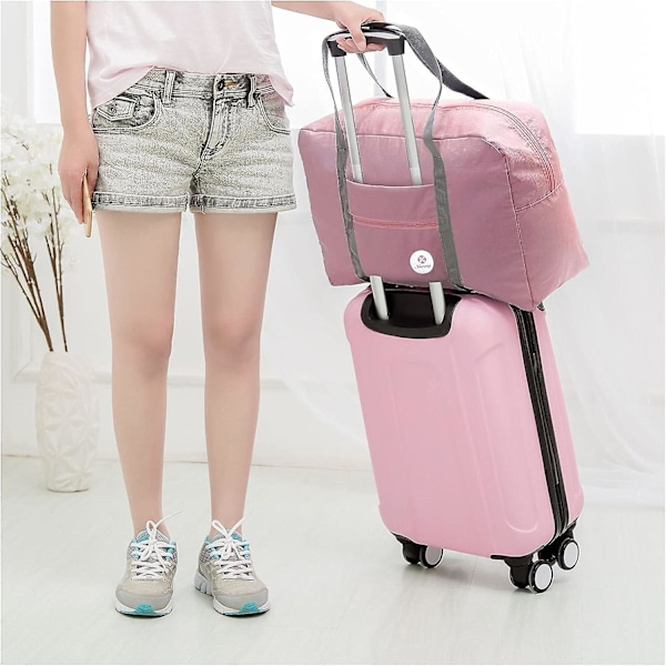Kabinekuffert Under-Sæde Foldbar Rejsekuffert Holdall Tote Carry On Baggage Overnight Til Kvinder Og Mænd