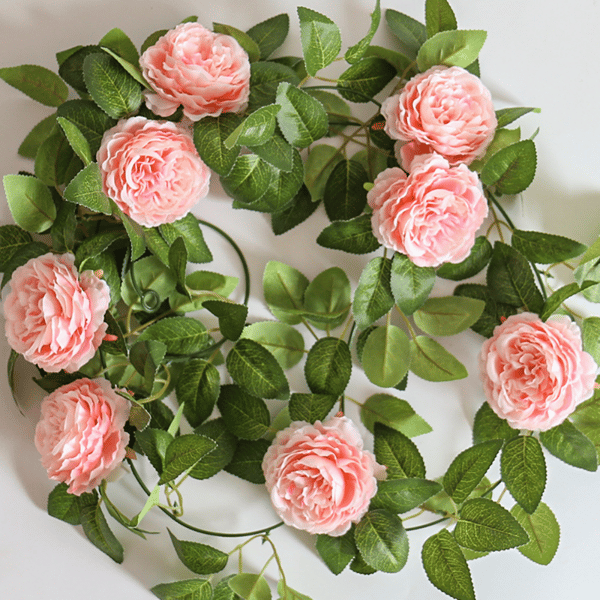 Kunstig blomsterranke, hvit, 1 stk. White