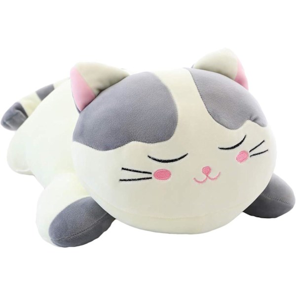 Stor Gosedjurspluffy Kudde för Katt, Super Mjuk, Plyschdjur, Leksakspresenter för Barn 23,6\"