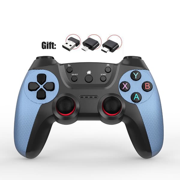 Trådløs USB 2.4G Game Controller Kompatibel med PC, Android, TV Box, Linux, PS3