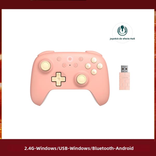 Grøn 2C Ultimate Trådløs Spilcontroller, Kompatibel med PC Windows, Android, USB, Bluetooth, SteamOS