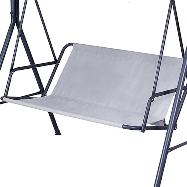 Swingsetetrekk, 600D Forsterket Oxford Vanntett Stolsetertrekk for 2/3 Seater (Grå, M - 43.3x17.7x21.7in) Gray M-43.3x17.7x21.7in