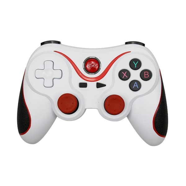 Hvid Controller Bluetooth Gamepad, Kompatibel med Android, PC, Switch Style, PS3