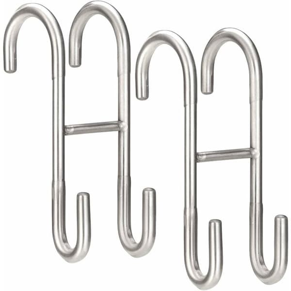 Pack Starlight Duschkabin Väggkrokar, Duschdörrkrokar för Glasbadrum 124,7cm