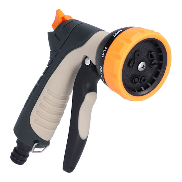 9-funktioners sprinkler, omskiftelig blomstvanding, husholdningsbilvask, højtrykslangeslange, velegnet til hjem og have