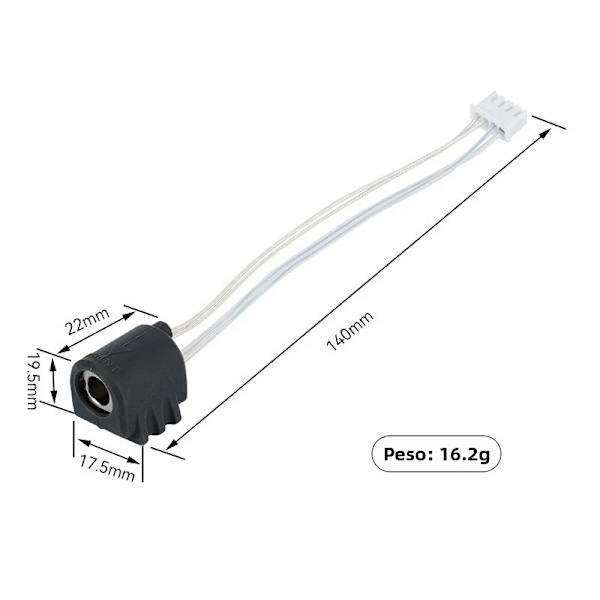 3D-printer integreret hotend-varmeenhed med ståldyse 0,4/0,6/0,8 mm justerbart hoved 3D-printertilbehør heating element