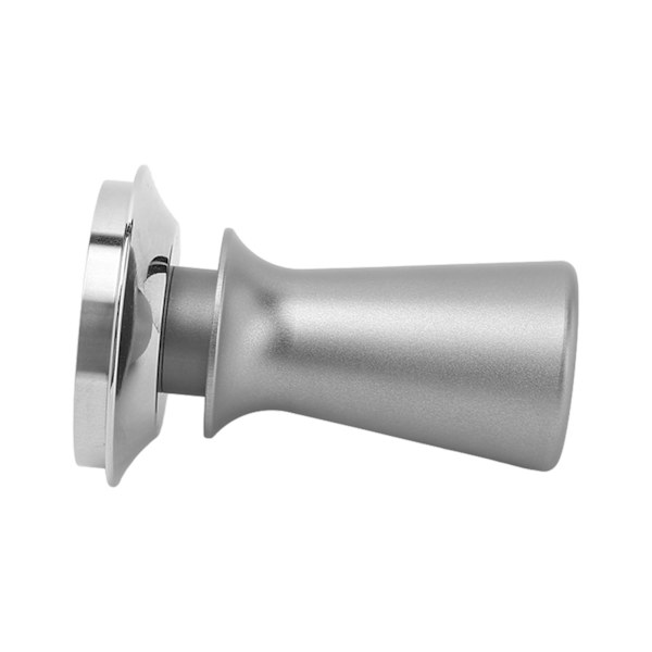 Rostfritt stål trycktamper Lättanvänd kaffemaskin tamper tillbehör för kaffe Grå 51mm Gray 51mm