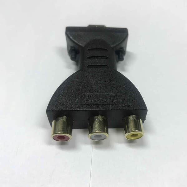 HDMI-komponentti AV-sovitin, RGB 3 RCA-videoäänimuunninkaapeli