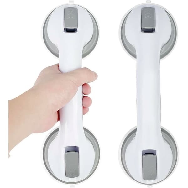 Toiletgreb, sugekop håndtag, 2 brusegreb, 30 cm
