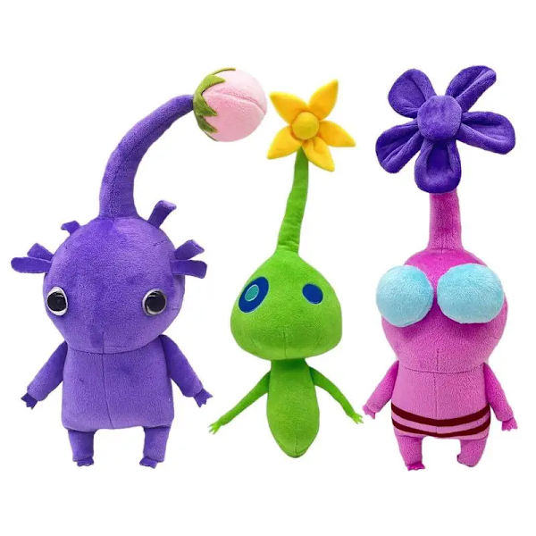 Oatchi Pikmin Plyschleksaker Cartoon Dockor Blomma Bulborb Mjuka Leksaker för Barn Flickor Födelsedagspresenter
