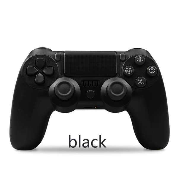 Trådløs Bluetooth-kontroller med PS4/Slim/Pro, dobbel vibrasjon, kompatibel med Windows, PC, iOS, Android