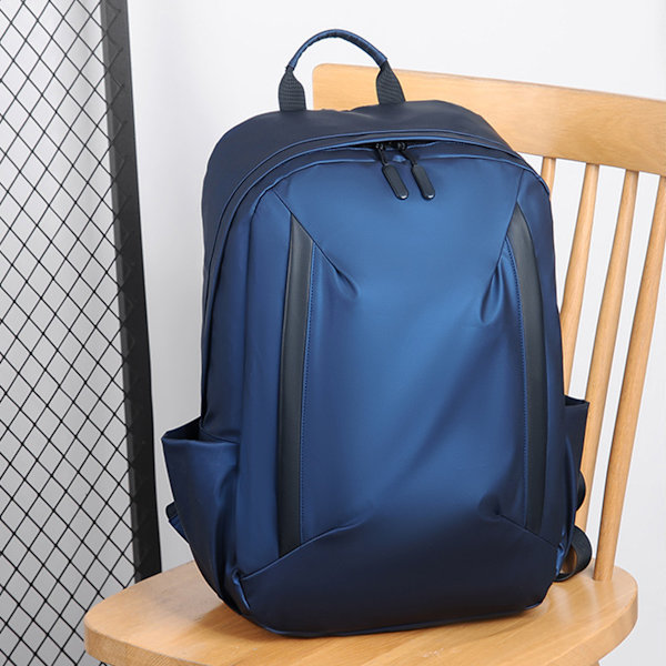 Ryggsekk for menn og kvinner, universell stor kapasitet, fritids- og forretningsbruk, tilgjengelig i samme pålitelige skulderdesign. blue
