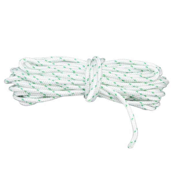 Nylon-ketjusahan käynnistysköysi, kulutusta kestävä, sopii Craftsman-nurmikolle, 8 m / 26,2 jalkaa, nurmikonleikkuri, 3,5 mm:n veto köysi