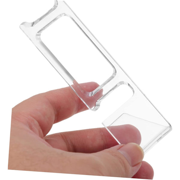10 stk Transparent Urklokke Stativ Mann Ur Armbånd Stativ Urholder for Utstilling Smykkeholder Scrunchie Holder Smykkeholder Menn Wat