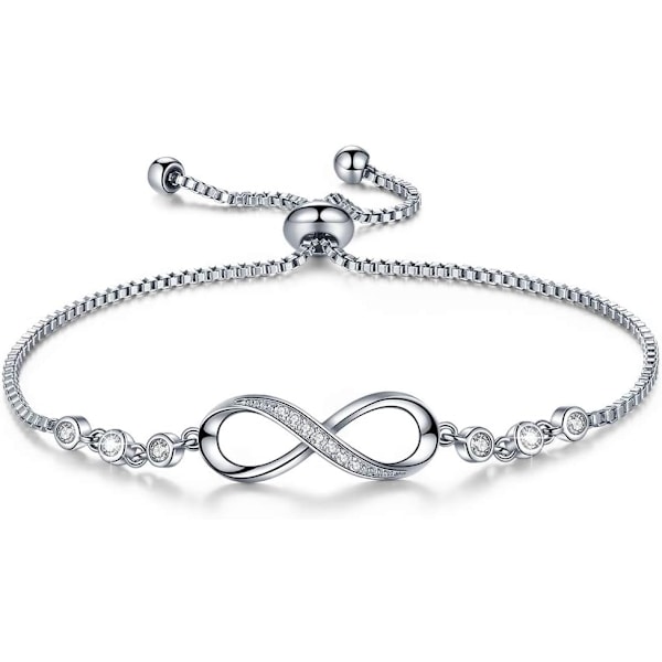 Gaver til Kvinder, Uendeligheds Kærlighed Armbånd til Kvinder Piger, Fyldstoffer, Fødselsdagssmykker Gaver til Hendes Kæreste Kone Mor fra Datter Søn E-Infinity love